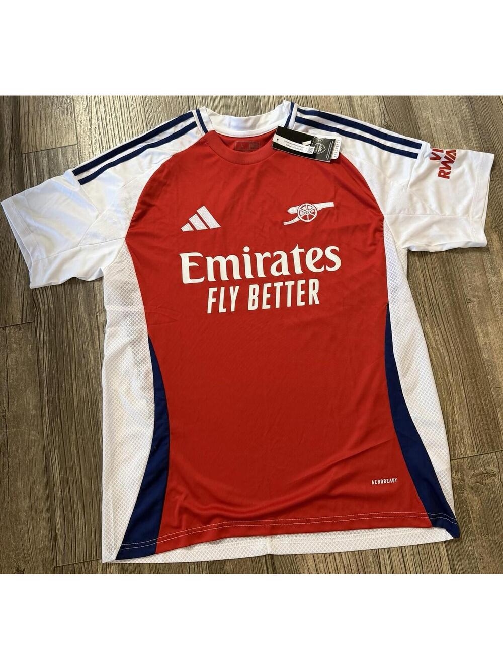 adidas Men's Arsenal 2024/25 Home Jersey Sz L NWT